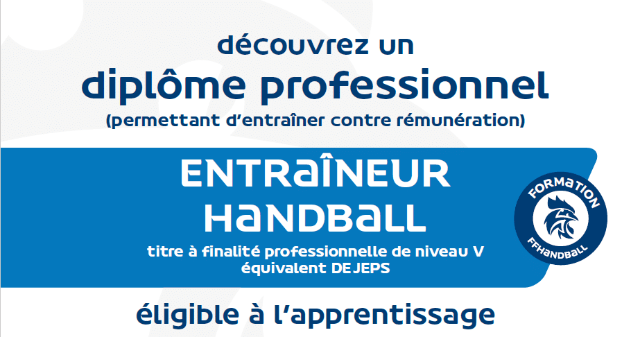 Titre A Finalite Professionnelle De Niveau V Entraineur De Handball Session 2021 2023 Cdhby