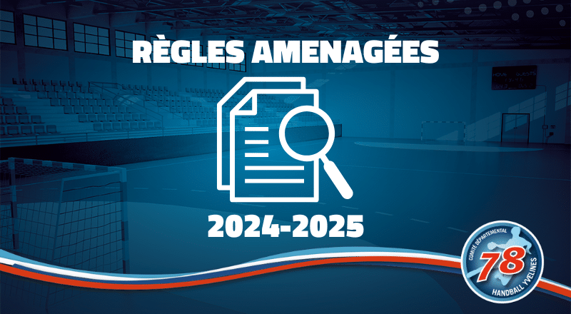 patron article règles aménagées 2024-2025